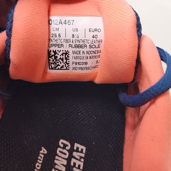 Asics Gel Pulse 11 Shoes Womens Athletic Running Gym Sneakers Blue Coral 8.5 - Picture 9 of 14